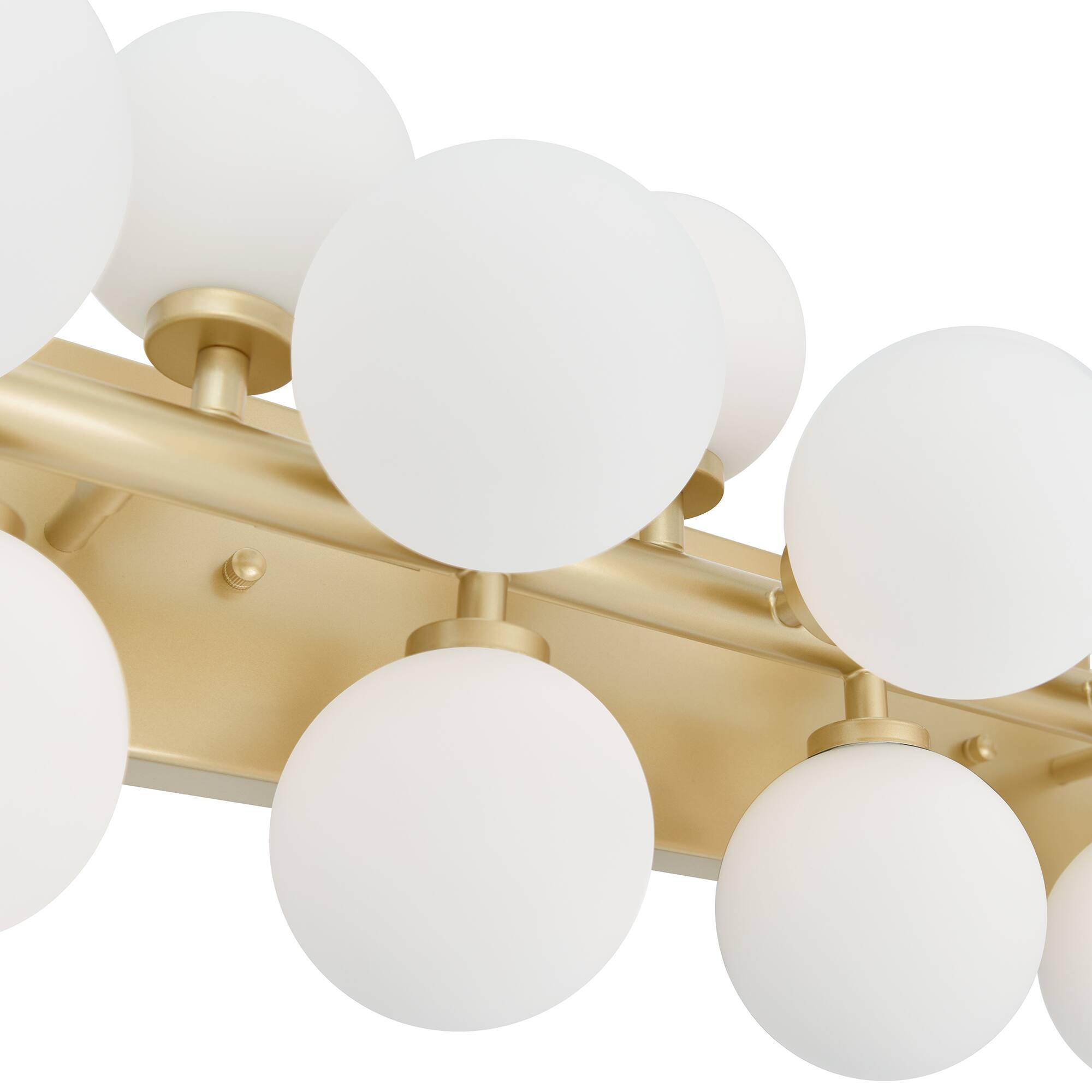 Alt View 2. CWI Lighting - Arya 17 Light Wall Sconce With Satin Gold Finish - Satin Gold.