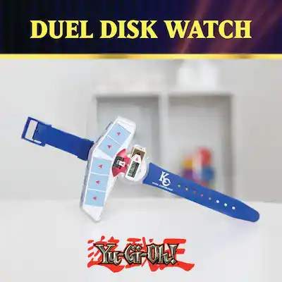 UCC Distributing - Yu-Gi-Oh! Duel Disk Wrist Watch - Blue UCC Distributing - Yu-Gi-Oh! Duel Disk Wrist Watch - Blue