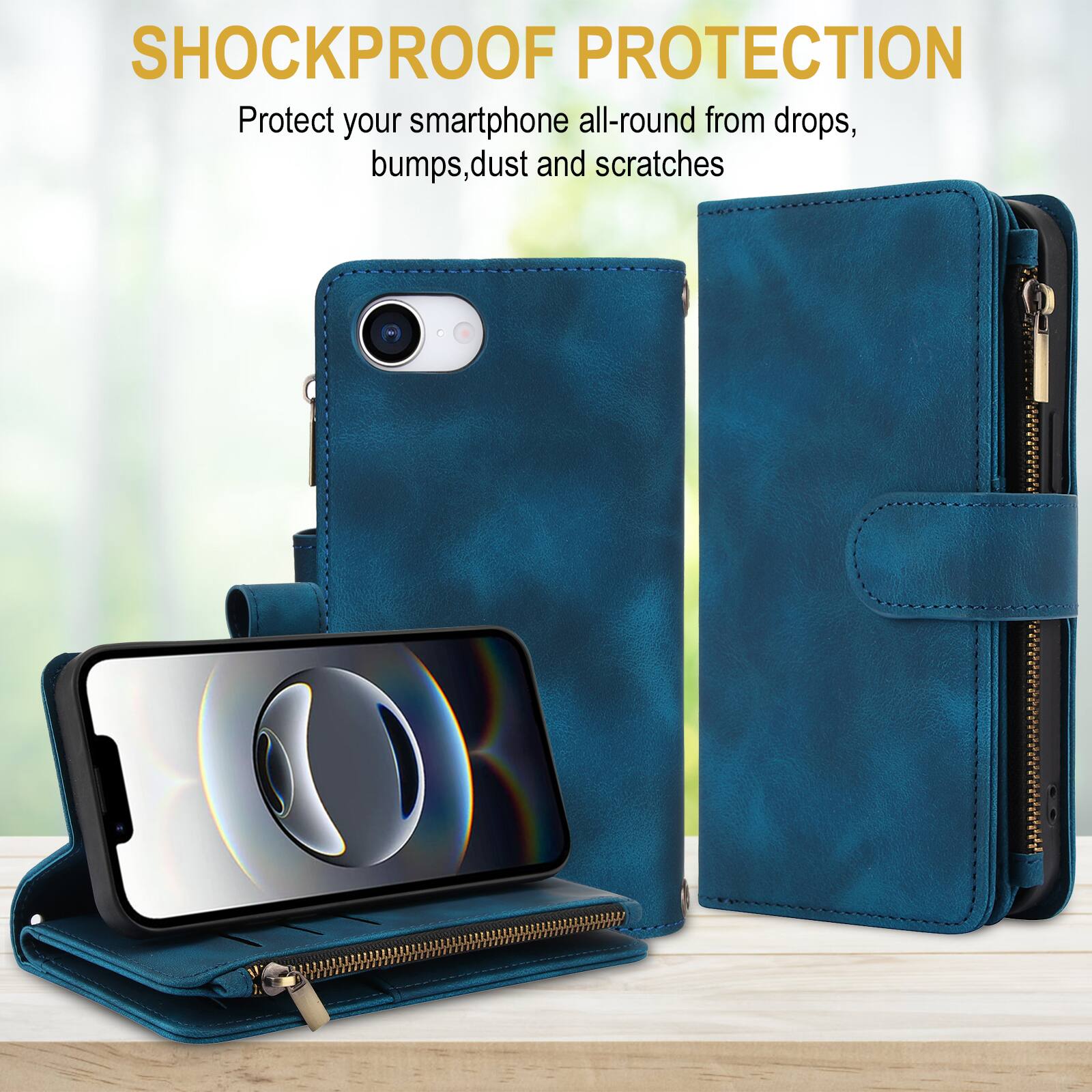 SHOCKPROOF PROTECTION  
Protect your smartphone all-round from drops, bumps, dust and scratches