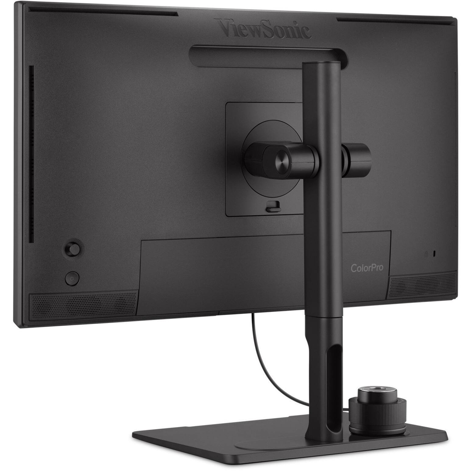 Alt View 23. ViewSonic - ColorPro 27&amp;quot; ColorPro 4K UHD IPS Monitor with ColorPro Wheel True 10-Bit Color, 90W USB C 27 LCD 4K UHD - Black.