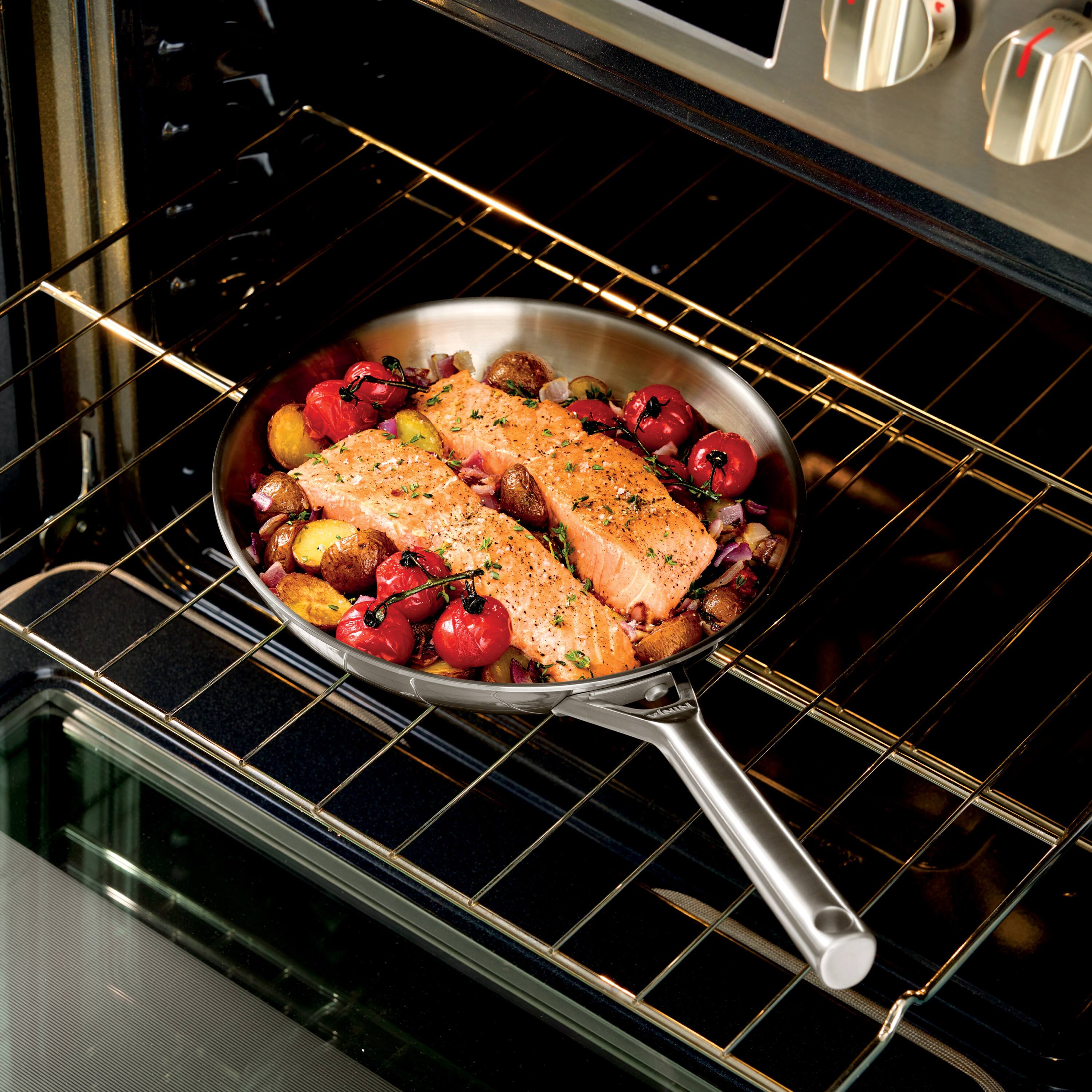 Alt View 9. Ninja - Everclad TriPly Stainless Steel 12PC Cookware Set - Stainless.