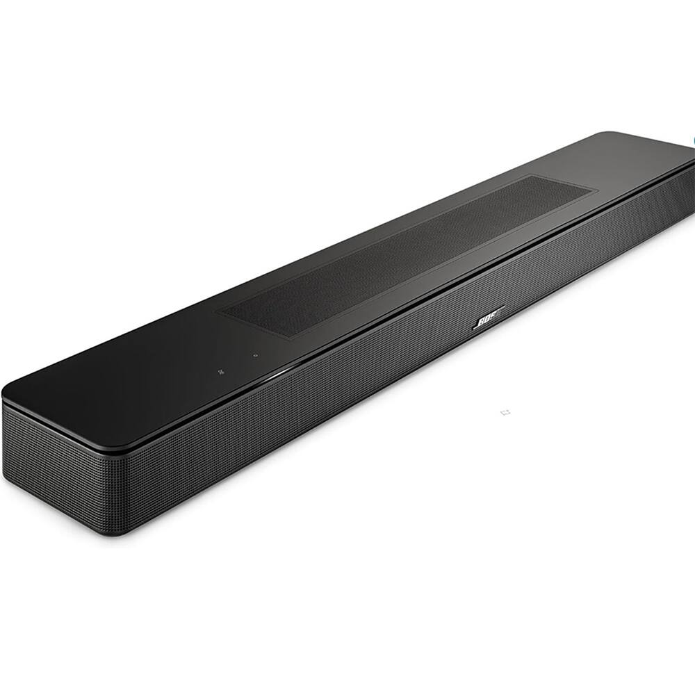 Left. Bose - Smart Dolby Atmos Soundbar 600 + Accessory Package - Black.