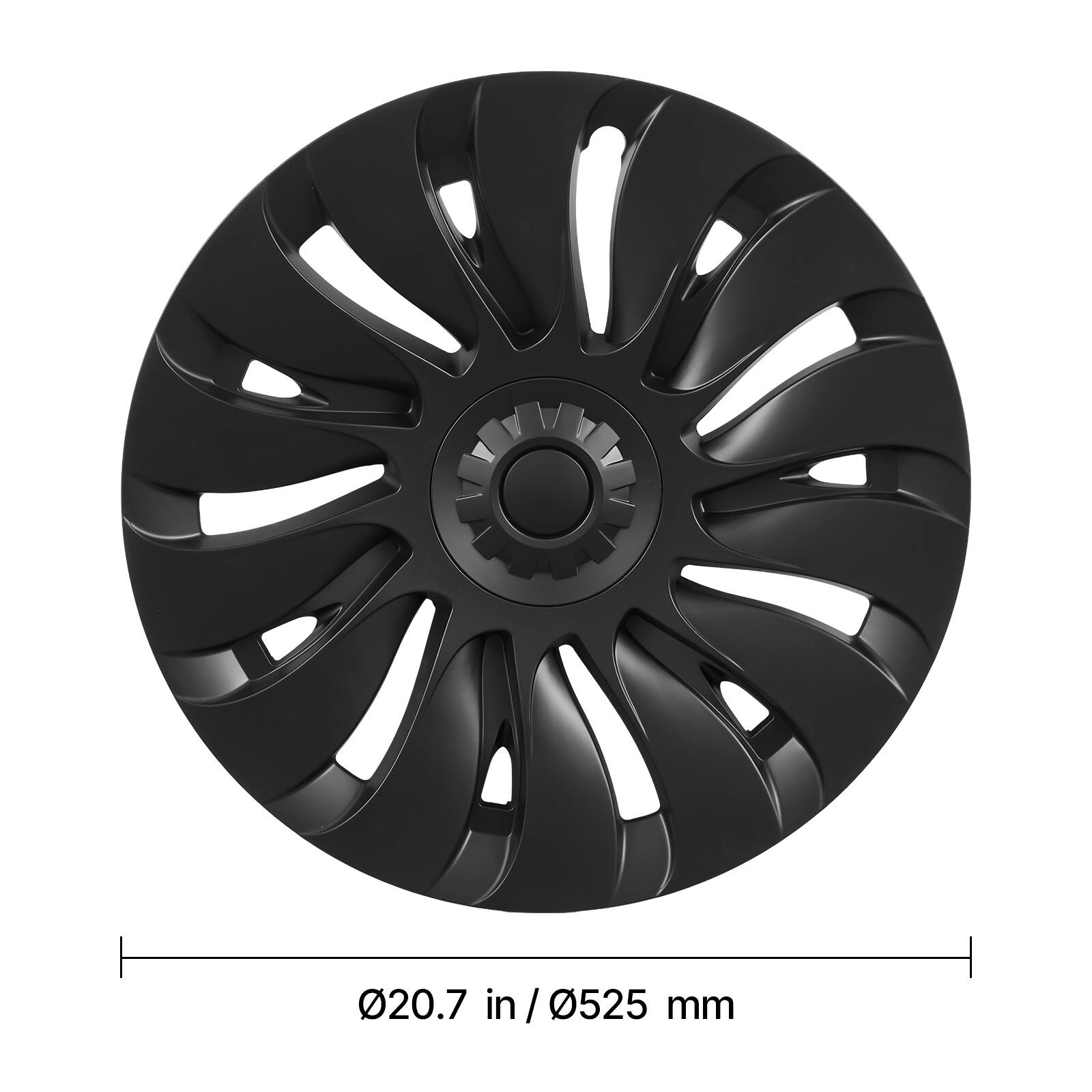 20.7 in / 525 mm