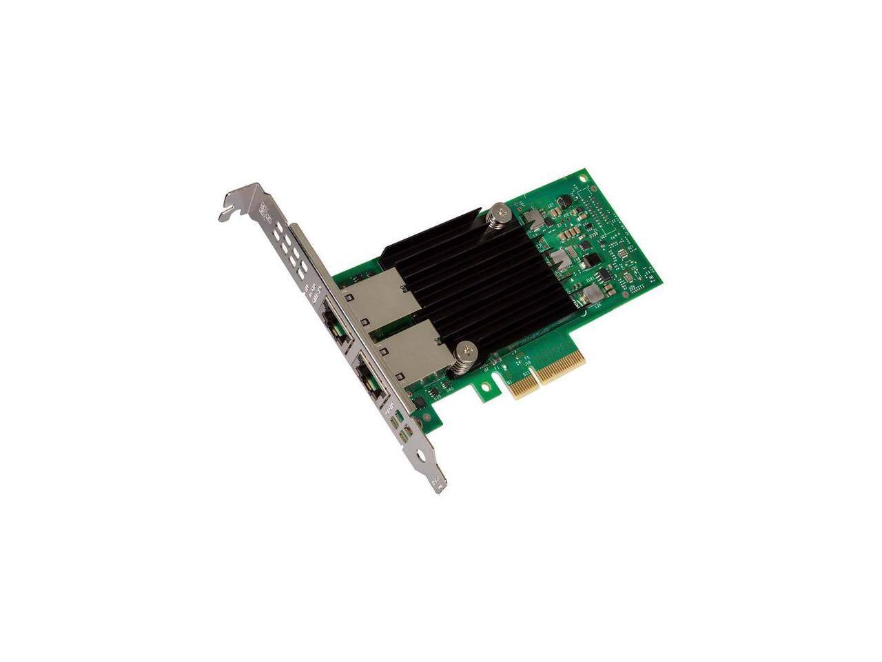 Alt View 6. Intel - Intel Ethernet Converged Network Adapter X550-T2 - Backward compatible 10GBASE-T network adapter simplifies - Black.