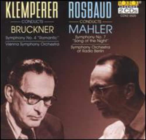 Otto Klemperer - Symphony 7 / Symphony 4 Romantic  - COMPACT DISCS