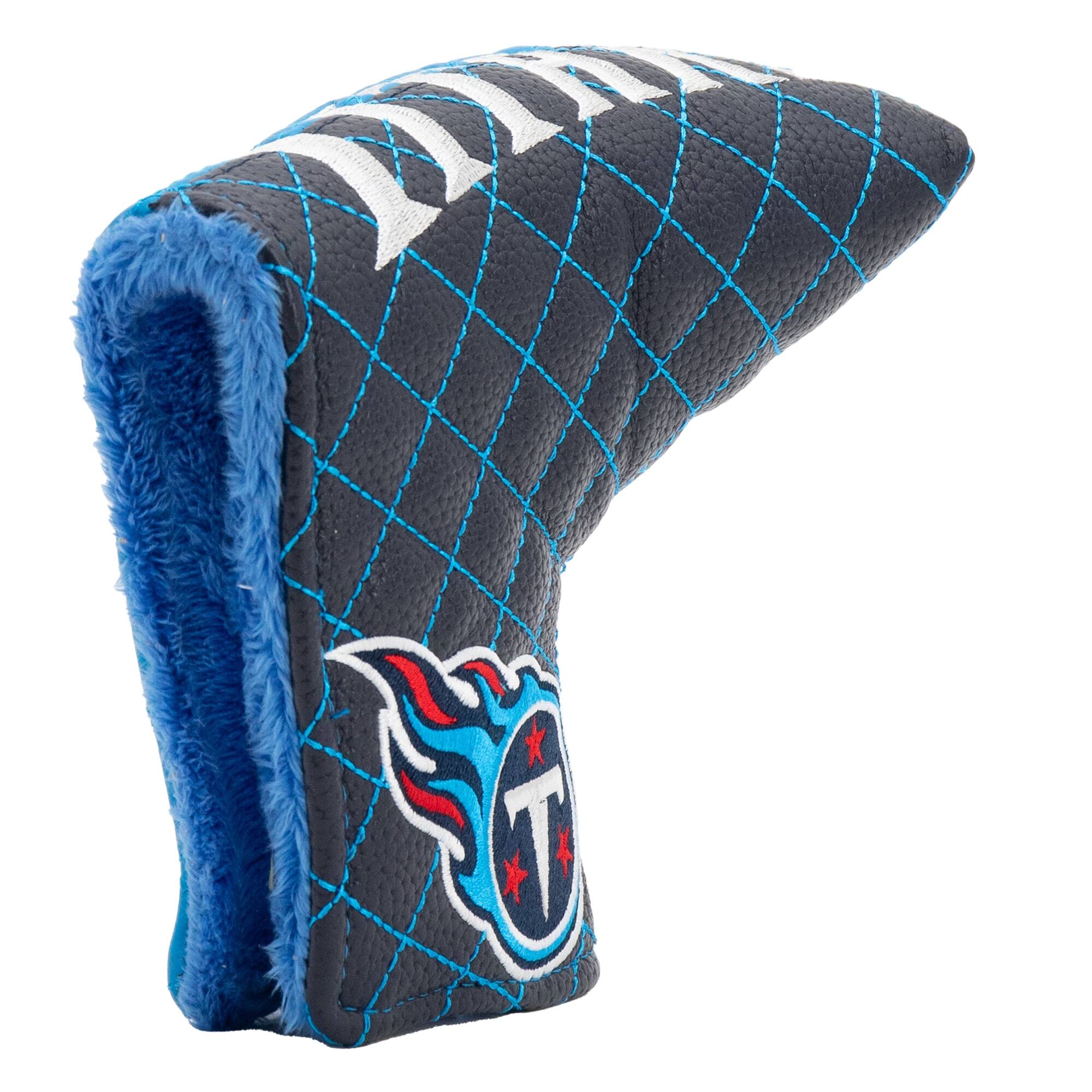 Alt View 3. Team Golf - Tennessee Titans Quilted Blade Putter Cover - Multicolor.