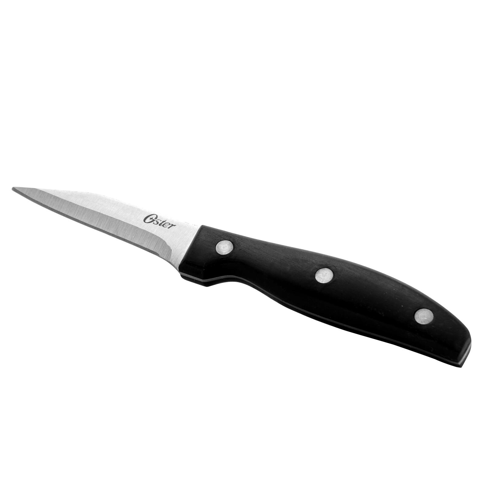 Alt View 4. Oster - Oster Granger 4 Piece Stainless Steel Blade Cutlery Set in Black - Black.