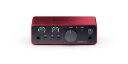 Focusrite Scarlett Solo 4th Generation Audio Interface Red AMS Focusrite Scarlett Solo 4th Generation Audio Interface Red AMS