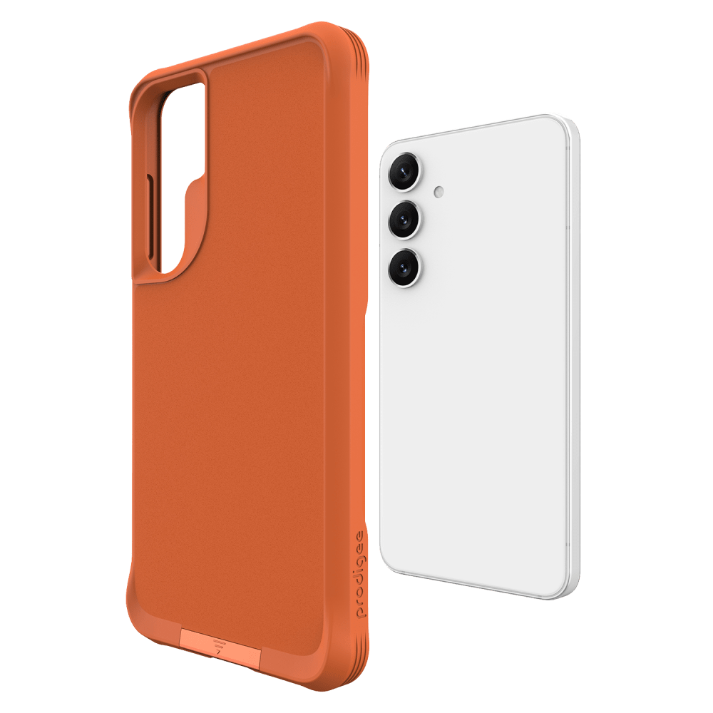 Alt View 2. Prodigee - Prodigee Balance Series Case for MagSafe for Galaxy (S24+) - Orange - Orange.
