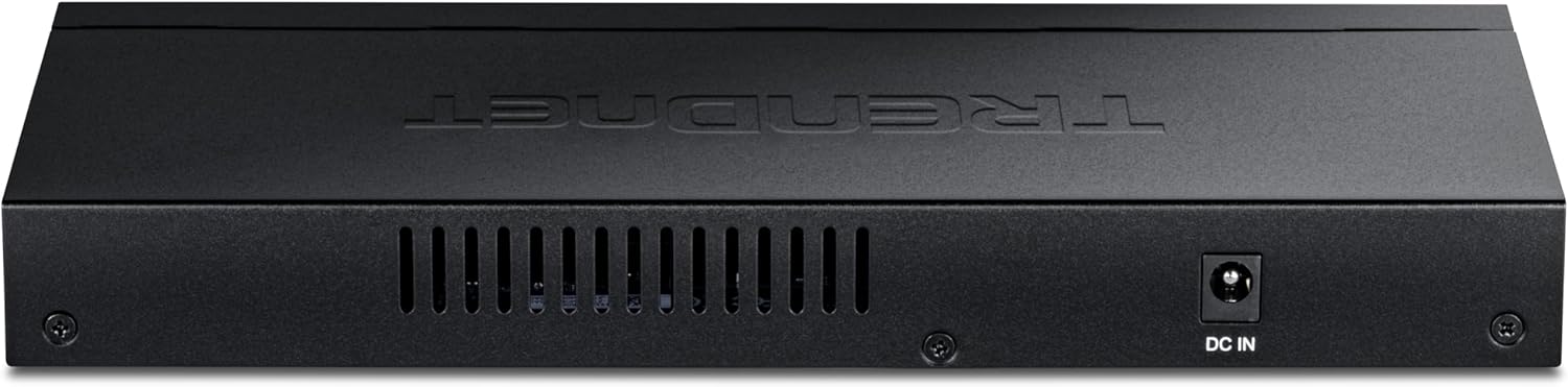 Alt View 9. Trendnet - TRENDnet 8-Port 2.5G PoE++ Switch, TPE-BG380, 8 x 2.5GB PoE++ Ports, 230W Poe Power Budget, 40Gbps Switching Capacity - Black.