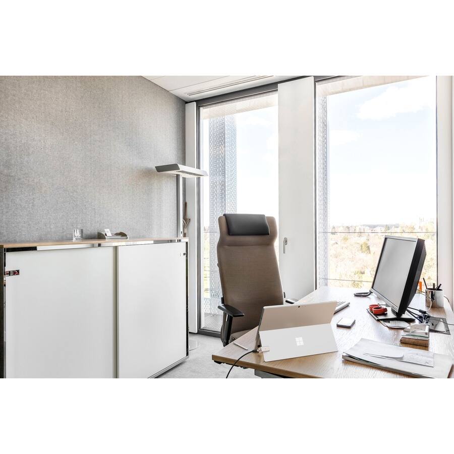 Alt View 1. Kensington - Kensington Keyed Cable Lock Surface Pro - 5.91 ft Cable - Keyed Lock - Black, Silver - Carbon Steel, Plastic - For.