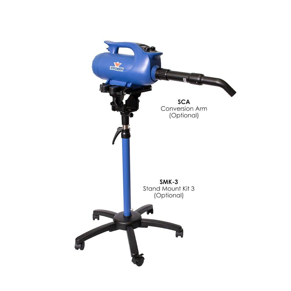 XPOWER  
SCA Conversion Arm (Optional)  
SMK-3 Stand Mount Kit 3 (Optional)