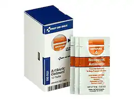 SmartCompliance - First Aid Only Antibiotic Ointment Refill Packets, 0.03 oz., 10/Box (FAE-7021) - Multicolor