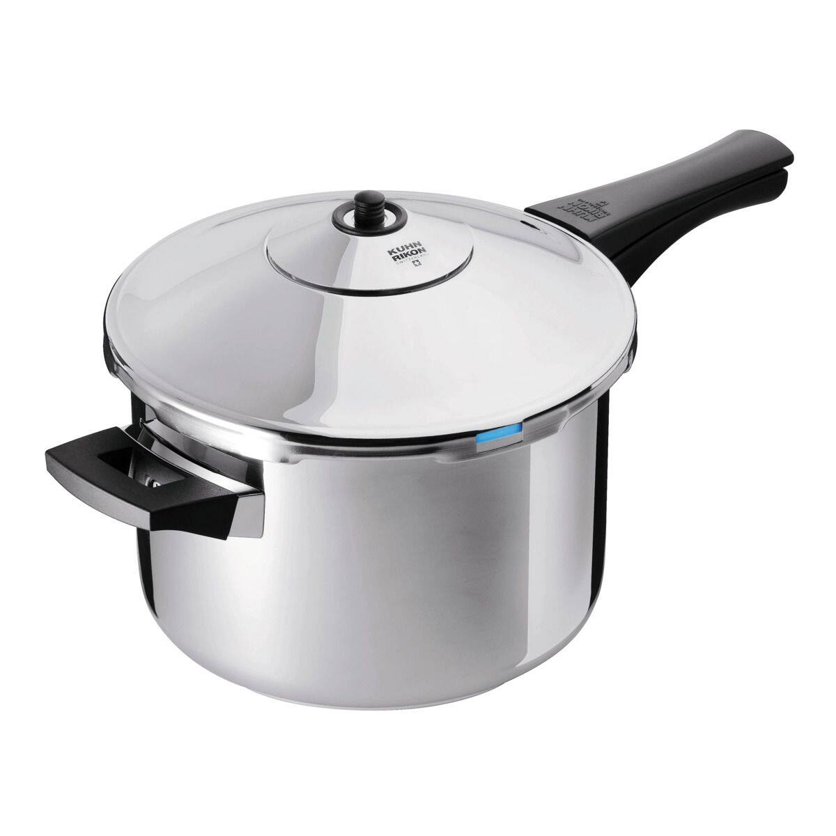 Kuhn Rikon Duromatic Stainless Steel Saucepan Pressure Cooker, 3.7 Qt ...