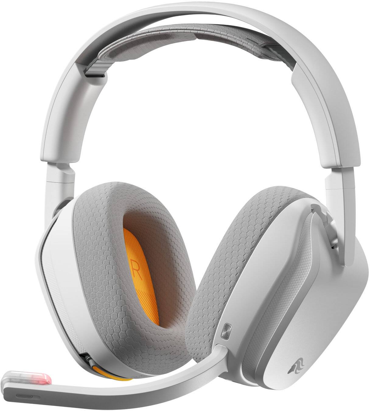 Alt View 11. Glorious - GHS Wireless InfinitePlay 2.4/Bluetooth Over-the-Ear Wireless Gaming Headset + Base Station for PC, PS5, PS4 and Switch - White.