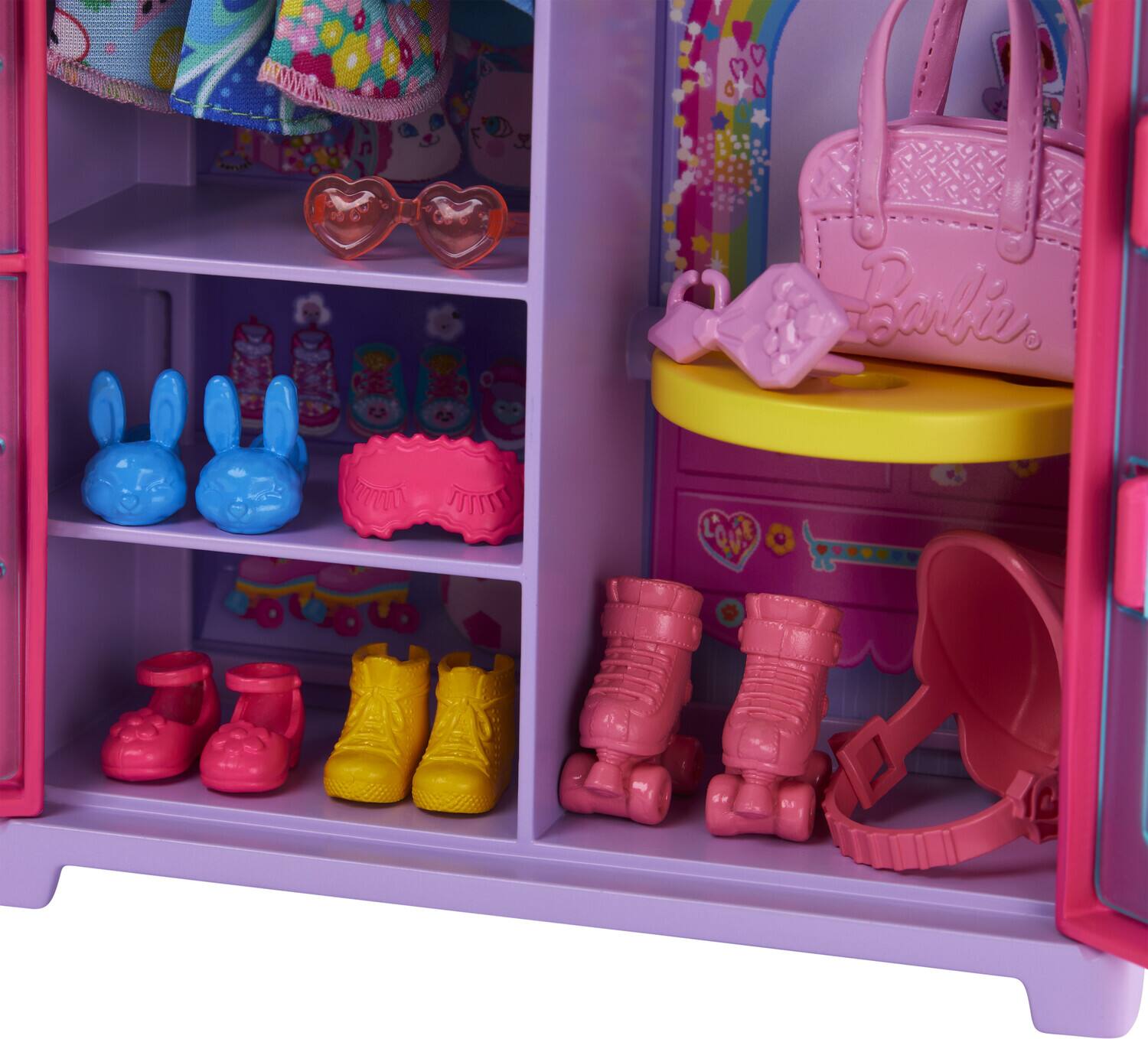 Mattel Barbie Chelsea Doll Closet Toy Playset Collectibles