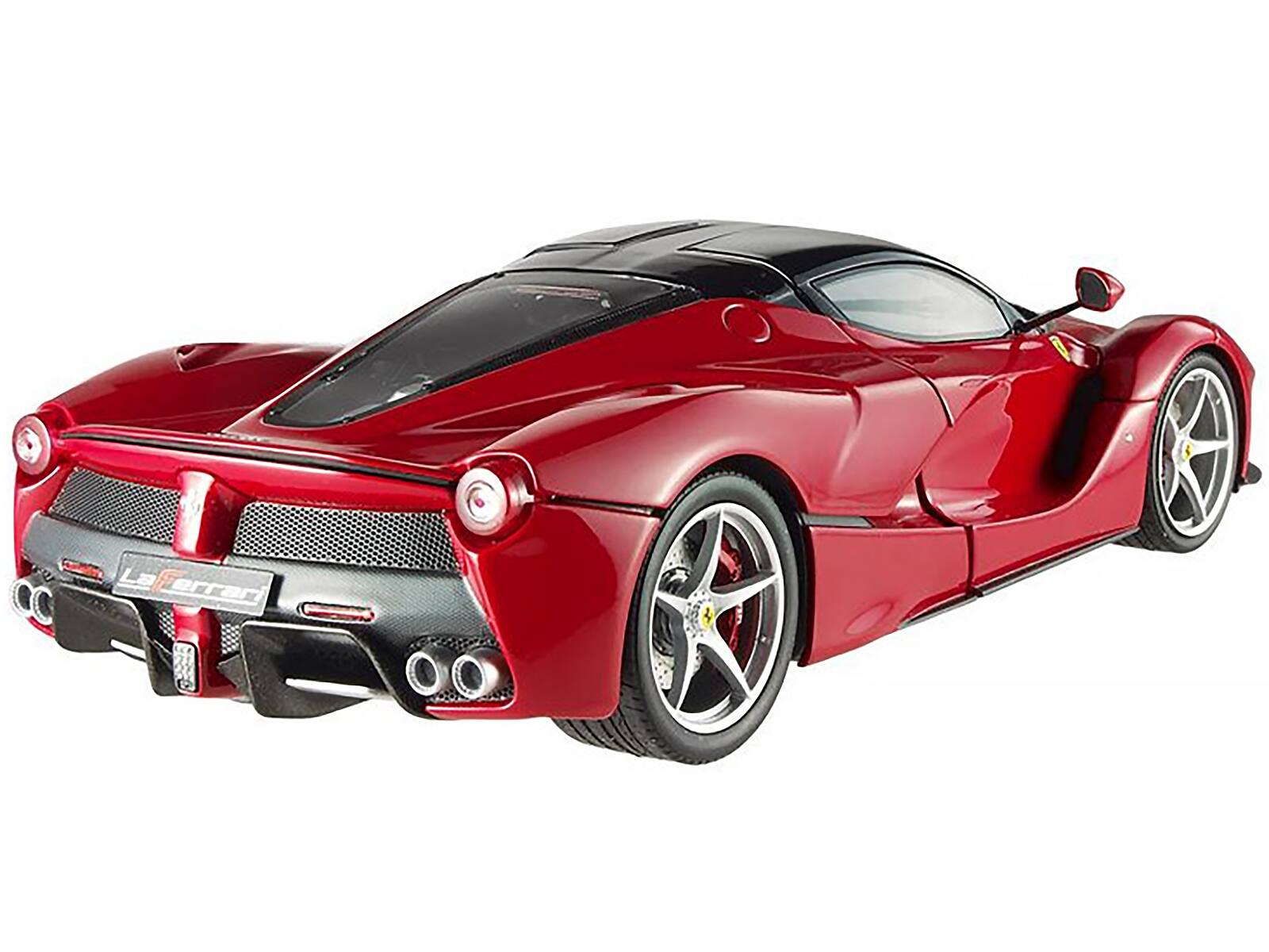 Alt View 2. Hot Wheels - Ferrari Laferrari F70 Hybrid Elite Red 1/18 Diecast Car Model by Hot Wheels.