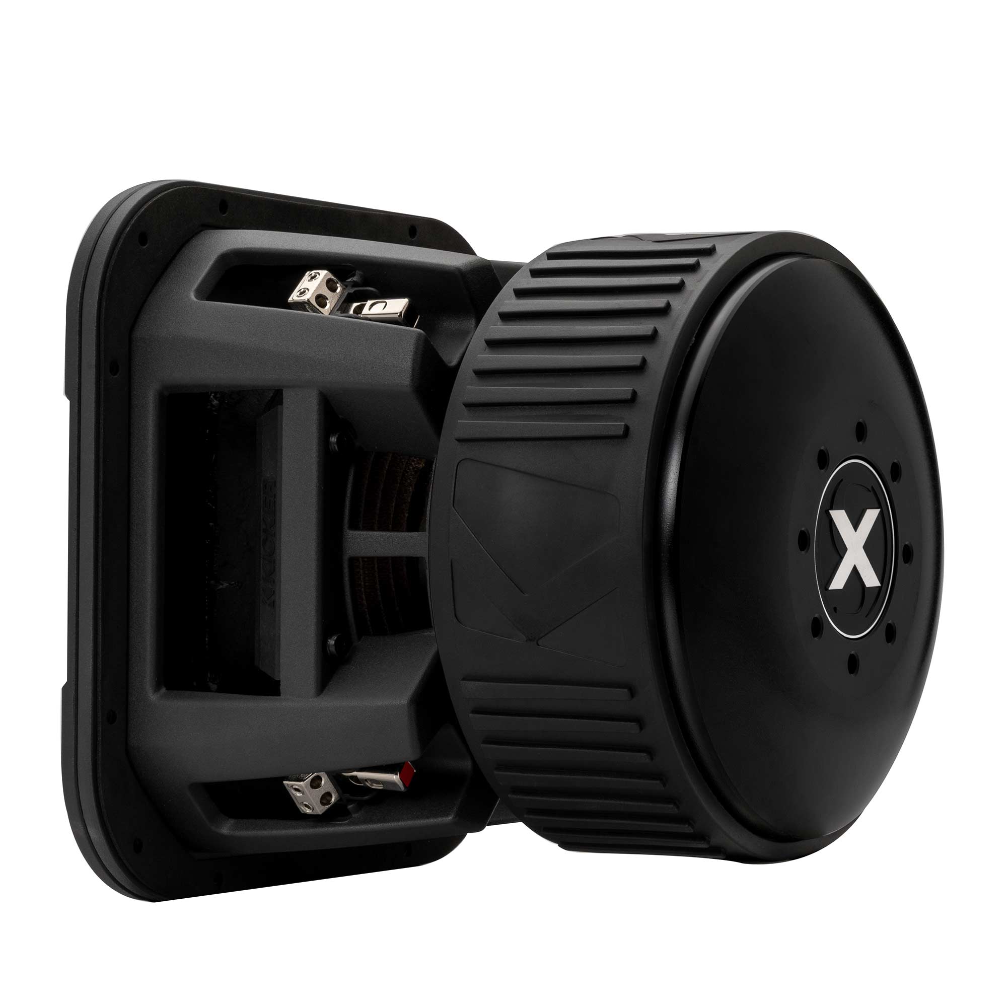 Alt View 5. KICKER - Kicker 49L7X101 SoloX L7X 10" 1-Ohm Subwoofer - Black.
