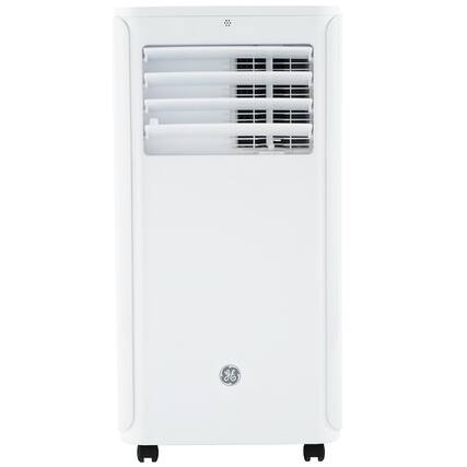 Front. GE - GE 6100 BTU DOE 115-VOLT VENTED SMALL ROOM PORTABLE AIR CONDITIONER REMOTE.
