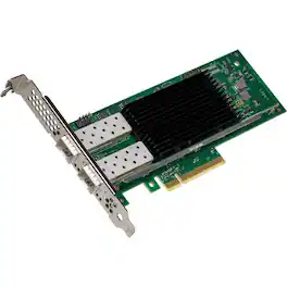 Intel - Ethernet Network Adapter E810-XXVDA2 - 10/25GbE network adapter - Black