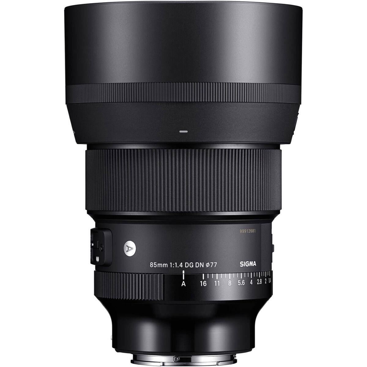 99912681  
85mm 1:1.4 DG DN  
77  
A  
16 11 8  
SIGMA  
5.6 4 2.8