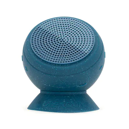 Front. Speaqua - Barnacle Pro 2.0 Portable Waterproof Bluetooth Speaker with Built in Storage (2,000 songs) - Pelagic Blue.