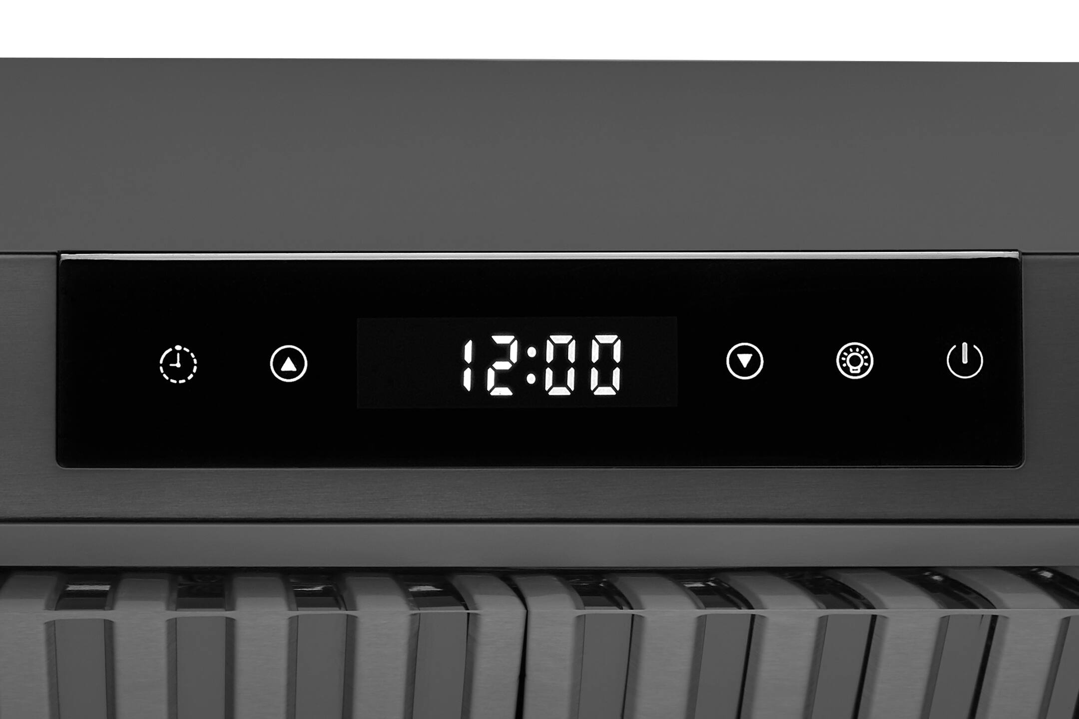 Alt View 5. Hauslane - Hauslane UC-PS18 30-in Ducted Black Stainless Steel Undercabinet Range Hood with 3-Way Venting System - Black Stainless.