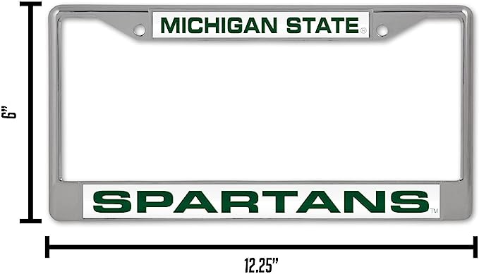 MICHIGAN STATE  
SPARTANS  

6"  
12.25"