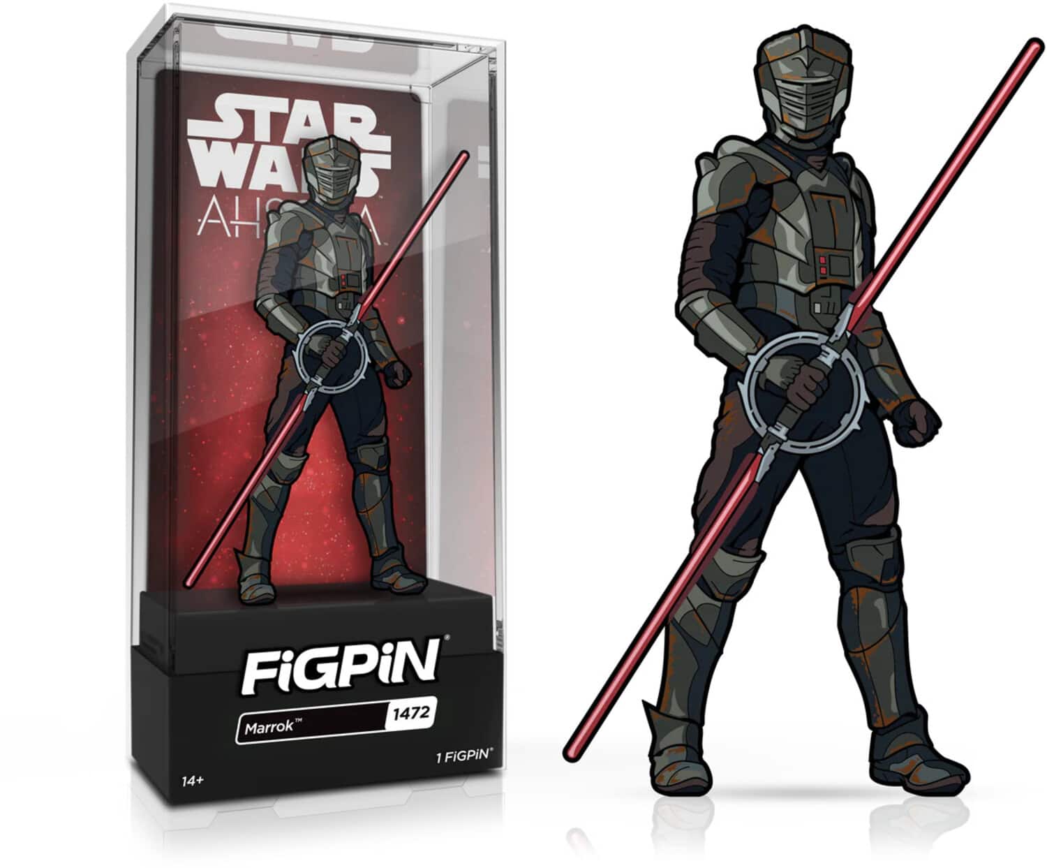 PopMarket - FiGPiN - Star Wars: Ahsoka - Marrok Enamel Pin (1472) - COLLECTABLES - Multicolor