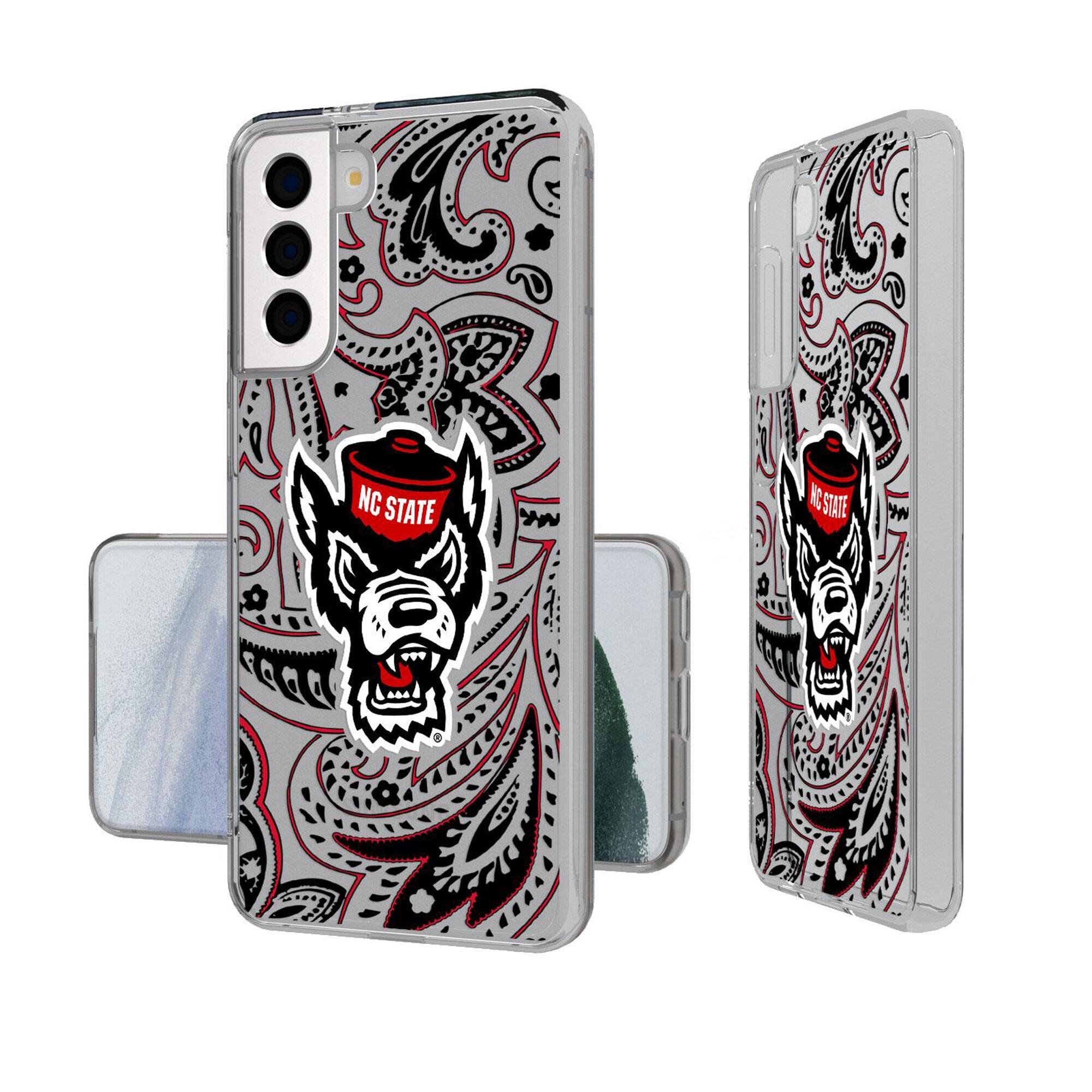 Keyscaper - NCAA - NC State Wolfpack Paisley Galaxy Clear Case - S22 - Multicolor price history on PriceWatchPro