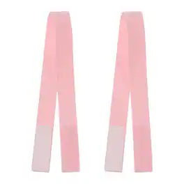 Unique Bargains - Phone Grip Strap Portable Wrist Strap Silicone Elastic Cord for Phone Case 2pcs - Pink