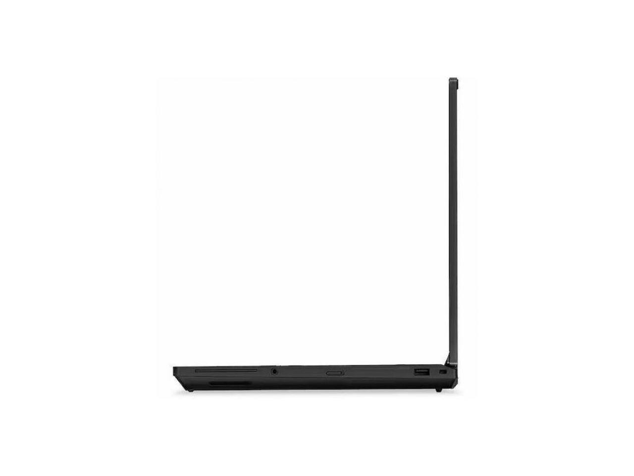 Alt View 3. Lenovo - Lenovo ThinkPad P16 Gen 3 21RQ001SUS 16" Mobile Workstation - WQUXGA - Intel Core Ultra 9 285HX - vPro Technology - 64 - Black.