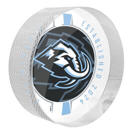 Mustang Drinkware - Utah Mammoth Crystal Hockey Puck - Multicolor