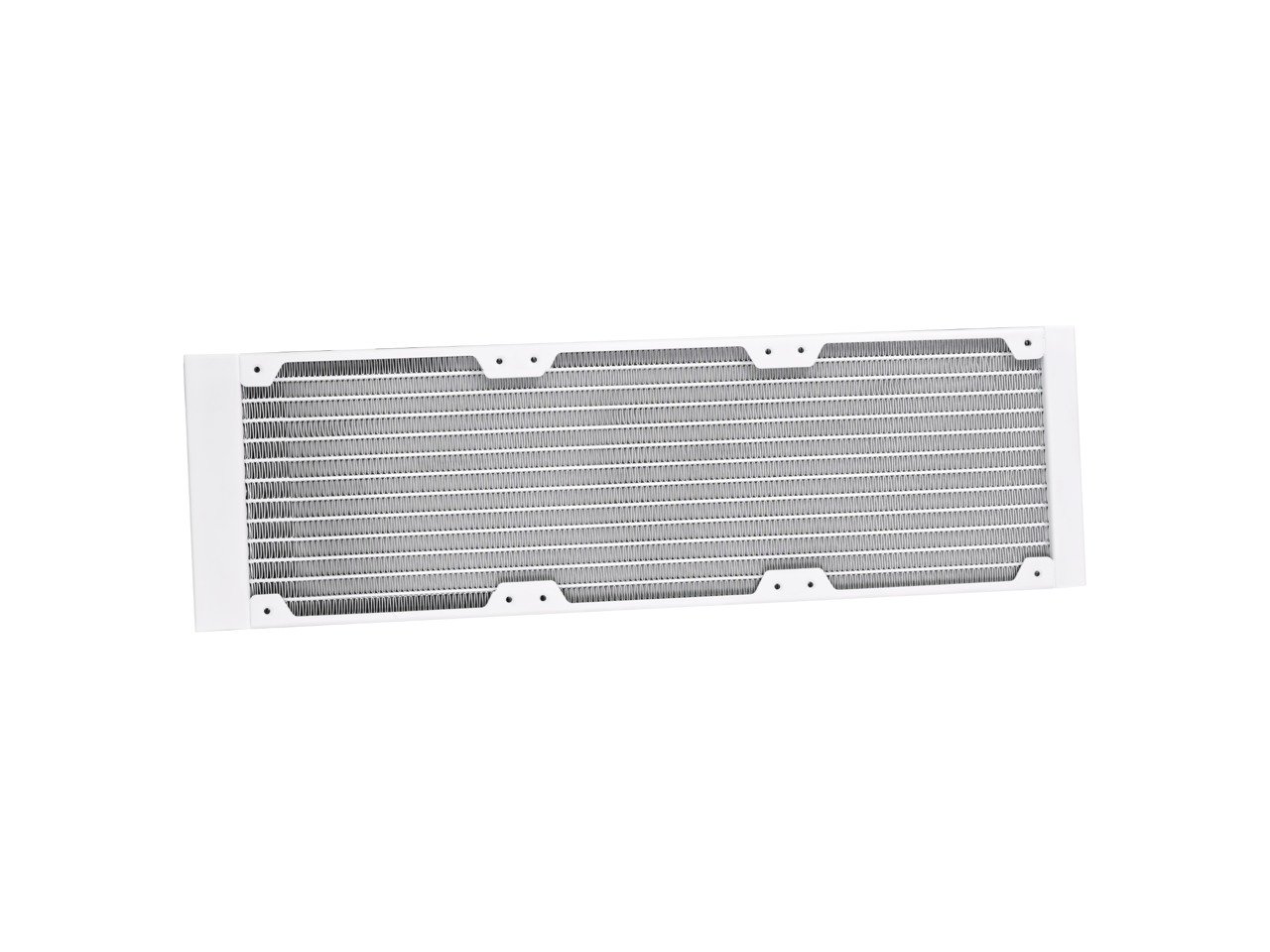 Alt View 4. Lian Li - LIAN LI Galahad II LCD SL-INF 360 White Liquid Cooler, Intel LGA 1851/1700/1200 & AMD AM5/AM4 Compatible - GA2ALCD36INW - White.