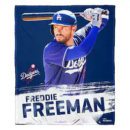 Northwest - Freddie Freeman Los Angeles Dodgers 50" x 60" Player Silk Touch Throw Blanket - Multicolor