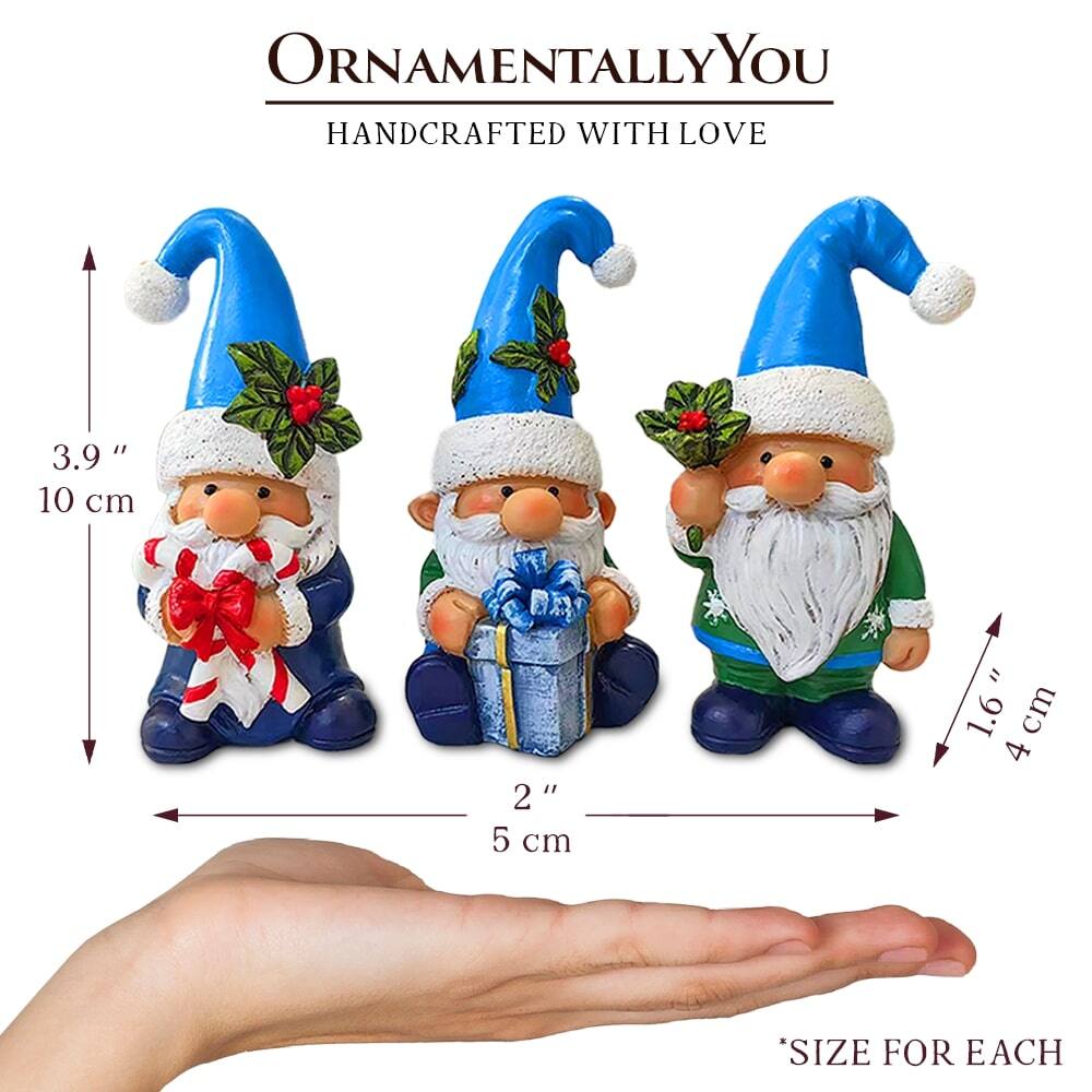 ORNAMENTALLY YOU  
HANDCRAFTED WITH LOVE  

3.9" 10 cm  
2" 5 cm  
1.6" 4 cm  

*SIZE FOR EACH