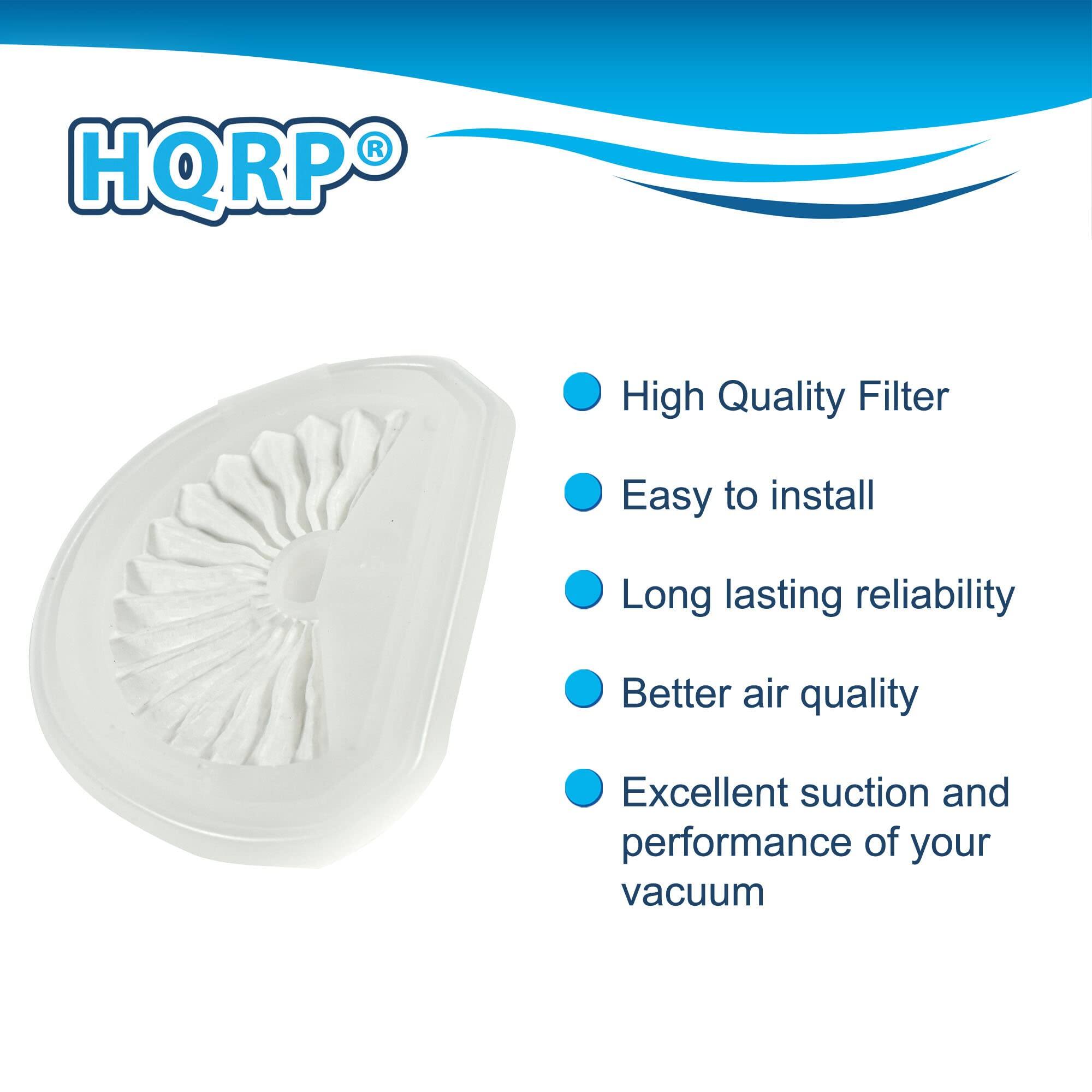 HQRP®

- High Quality Filter
- Easy to install
- Long lasting reliability
- Better air quality
- Excellent suction and performance of your vacuum