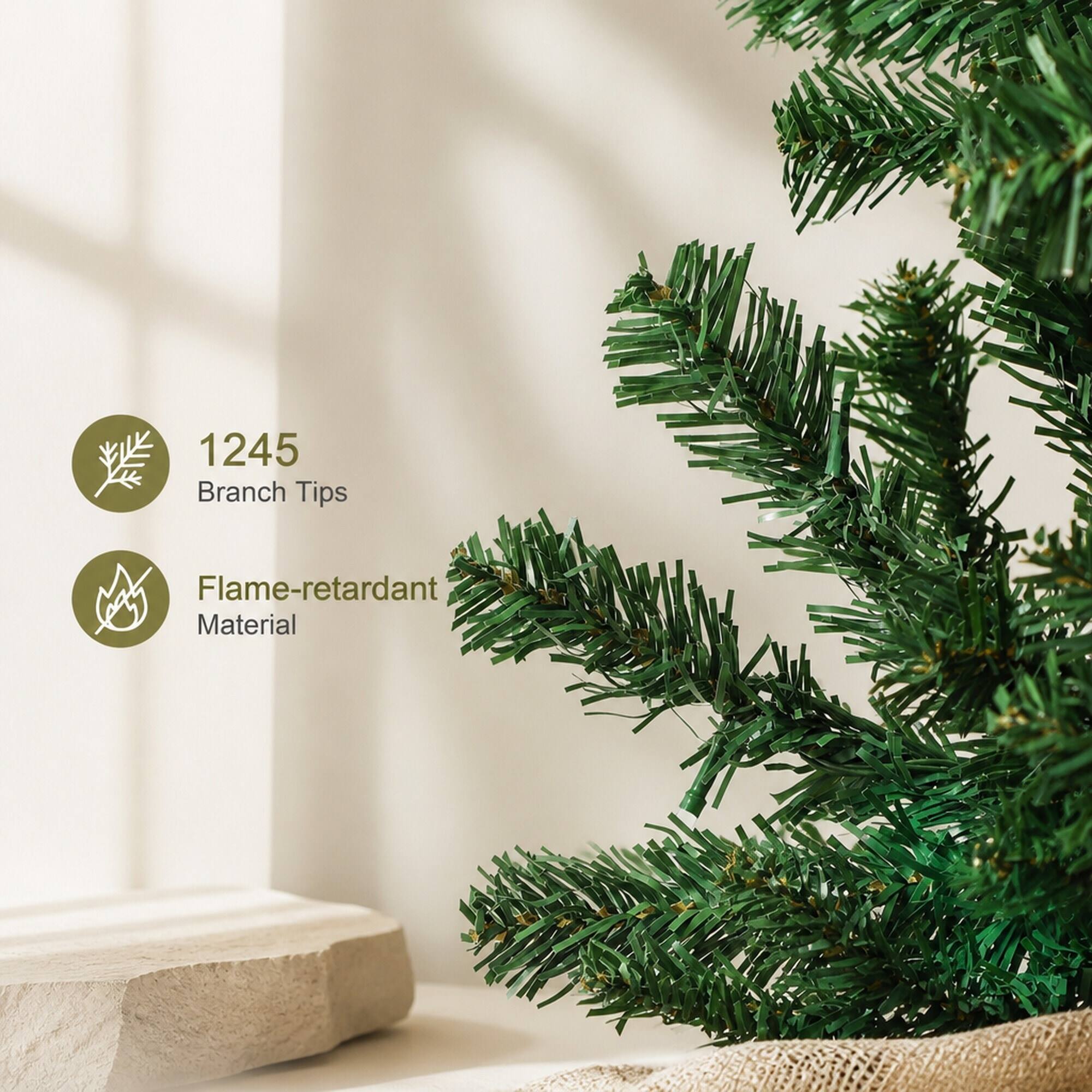 1245 Branch Tips  
Flame-retardant Material