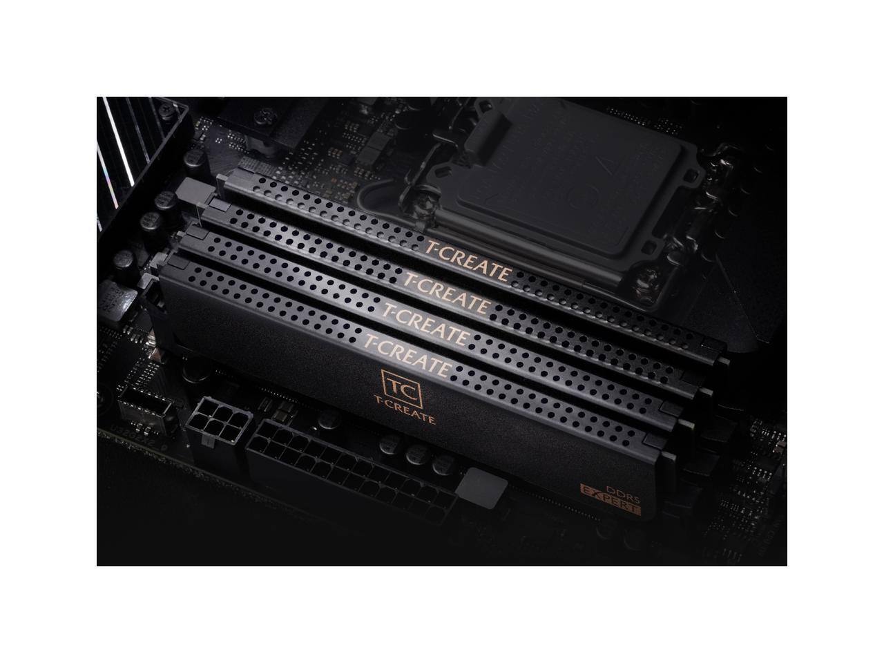 Team Group T CREATE EXPERT 128GB DDR5 6400MHz PC5 288 Pin RAM