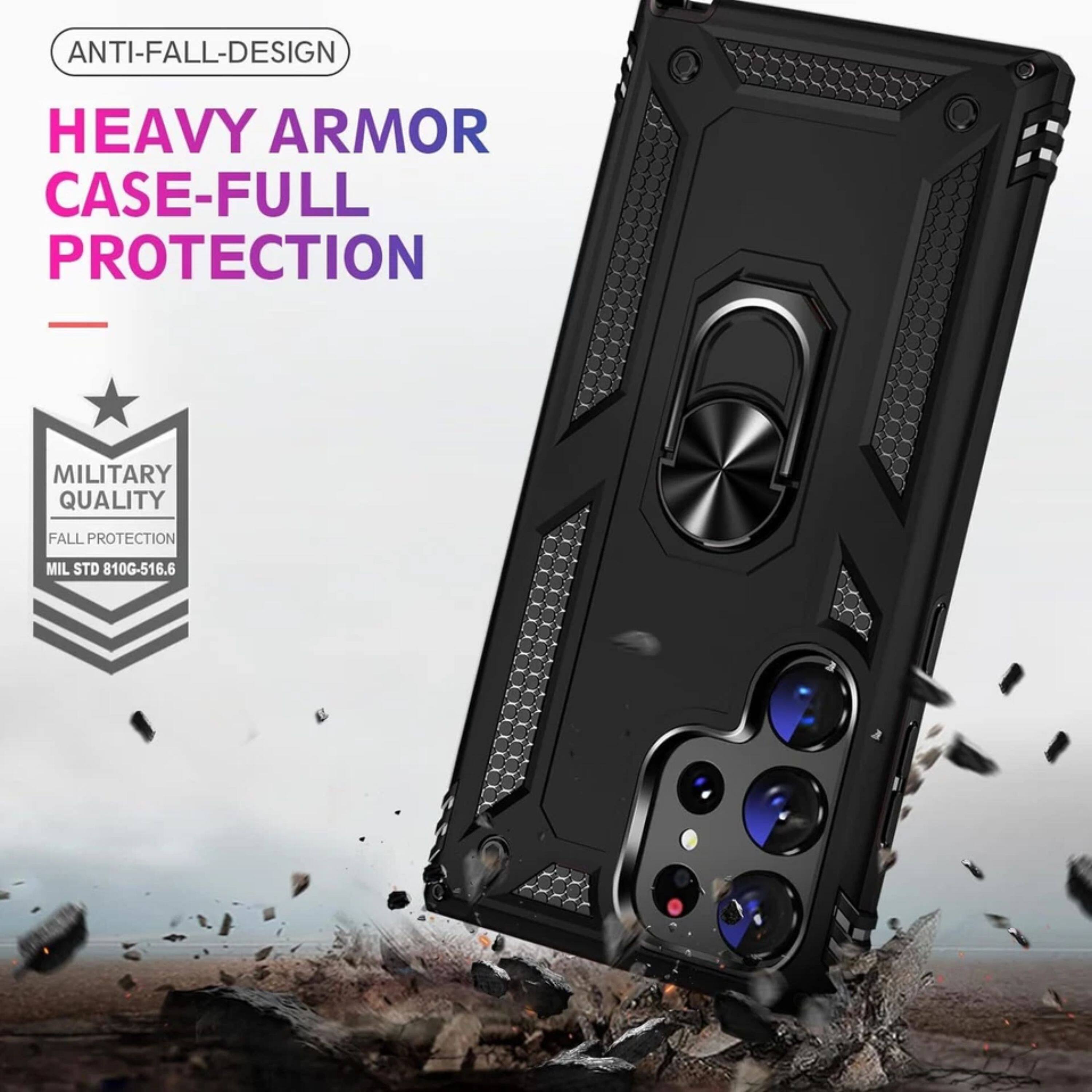 ANTI-FALL-DESIGN  
HEAVY ARMOR CASE-FULL PROTECTION  
MILITARY QUALITY  
FALL PROTECTION  
MIL STD 810G-516.6