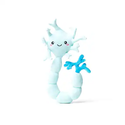 Front. Nerdbugs - Neuron Plush Organ Toys.