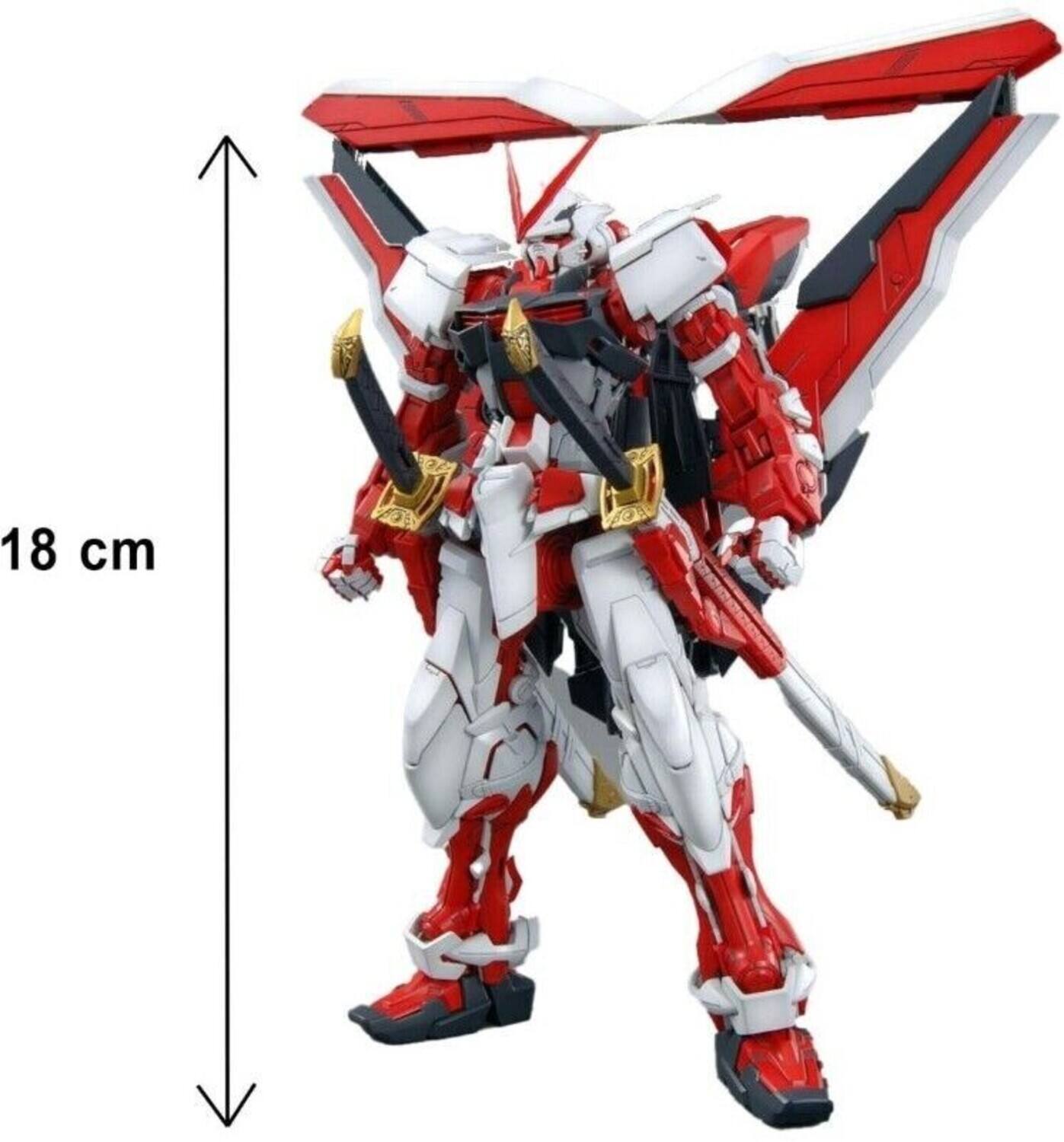 Alt View 2. Bandai - Bandai Hobby - MG 1/100 Astray Red Frame Revise   - COLLECTIBLES - Multicolor.