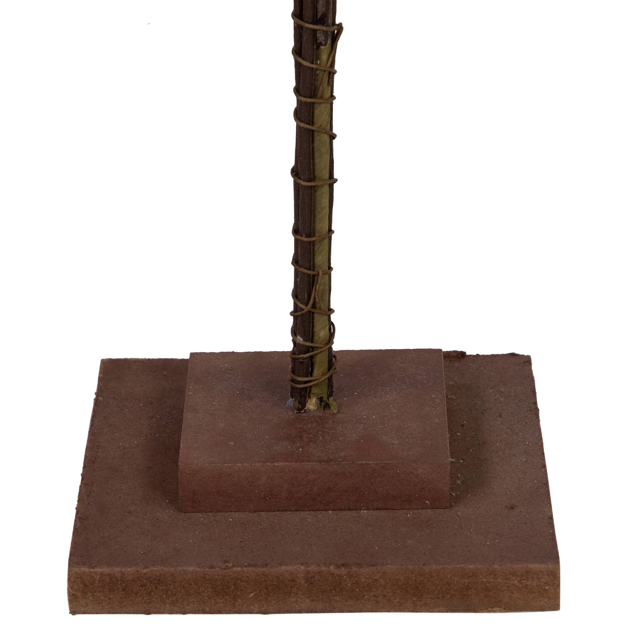 Alt View 4. Northlight - 50" Artificial Red Berry Christmas Twig Tree with Square Stand, Unlit - Red.