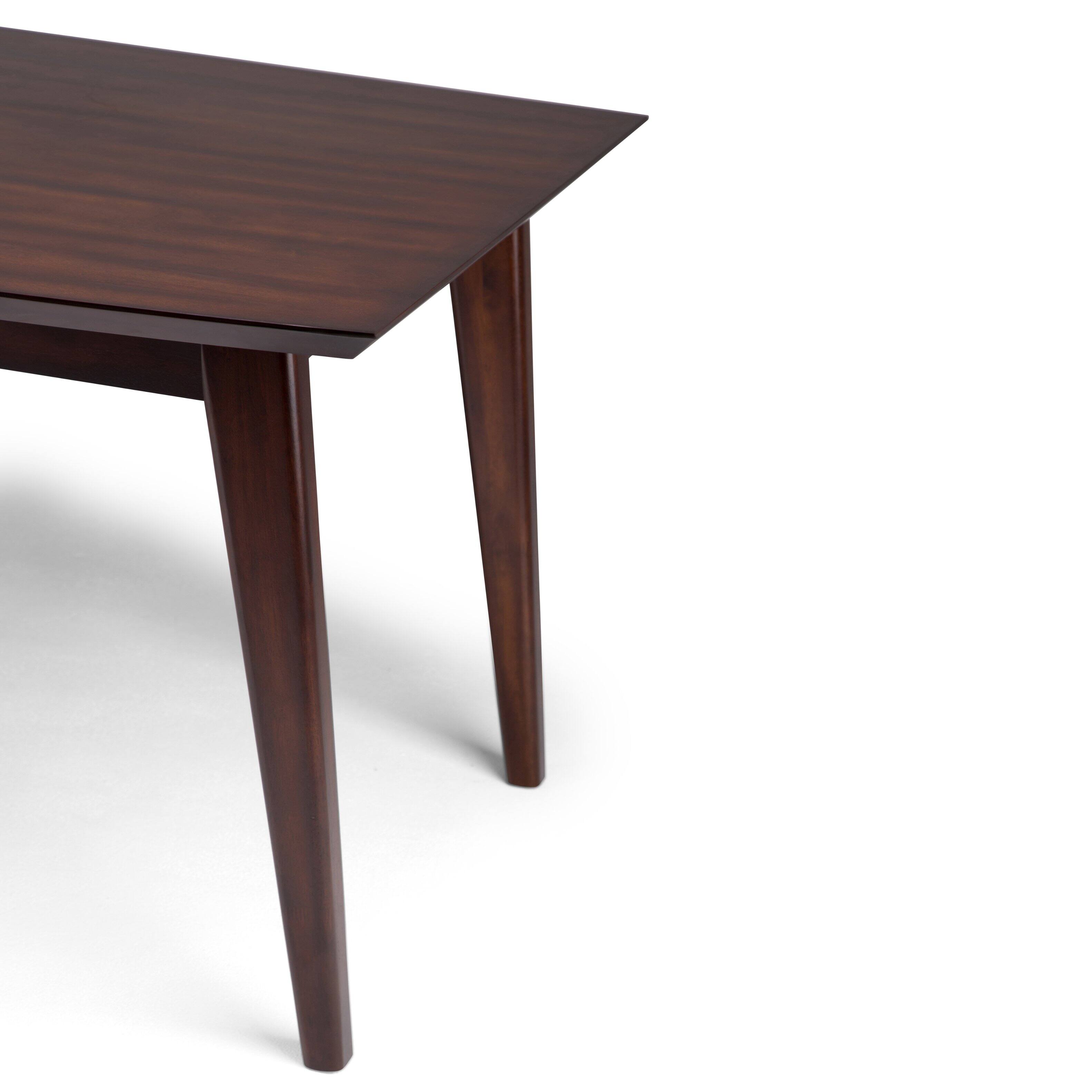 Simpli Home Draper SOLID HARDWOOD and Rubberwood 66 inch x 40 inch ...