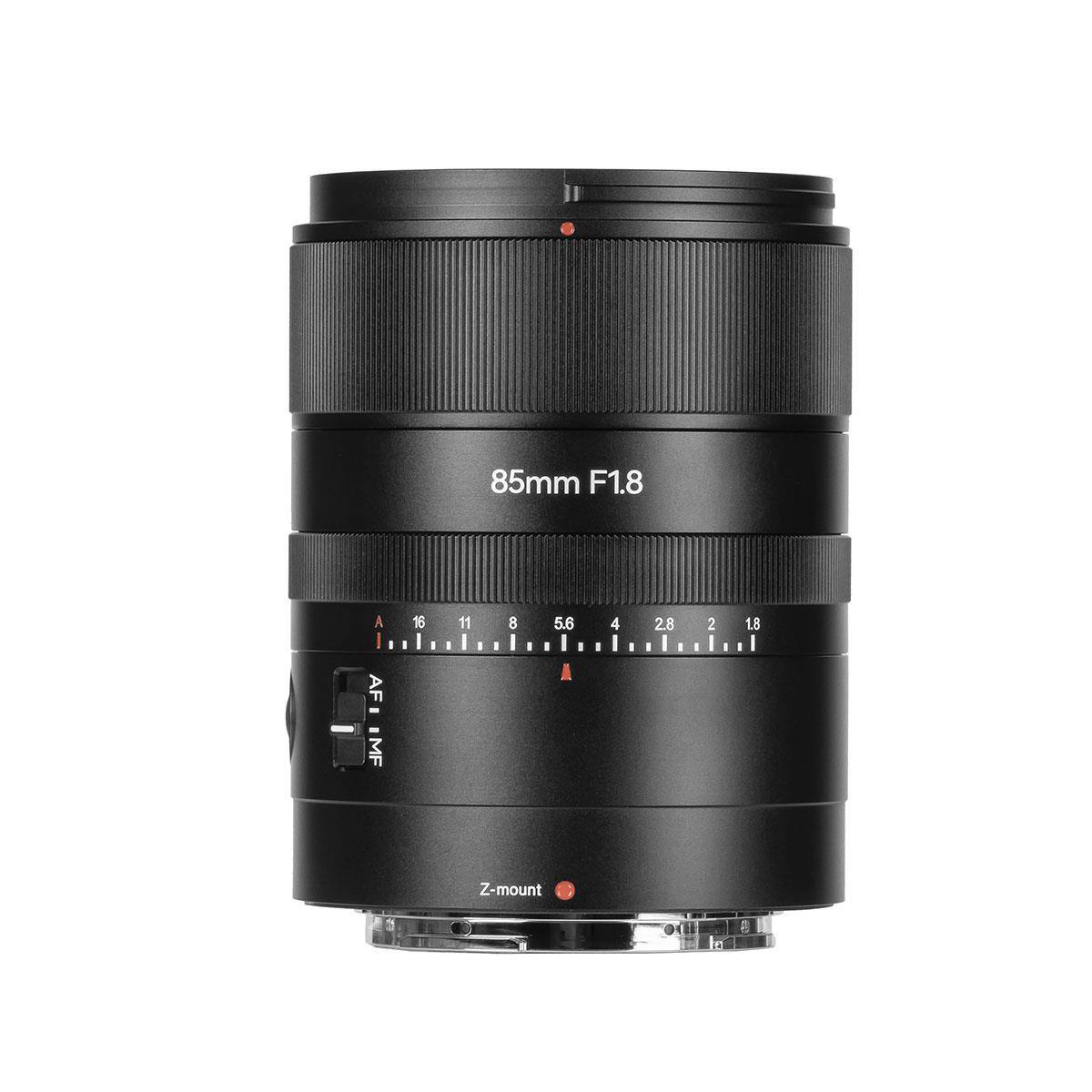 85mm F1.8  
A  
16 11 8 5.6 4 2.8 2 1.8  
AF MF  
A  
Z-mount