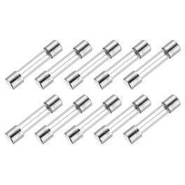 Unique Bargains - 15A 250V 5x20mm Time Delay Glass Fuse UL Listed Slow Blow Fuse for Home Appliances 10pcs