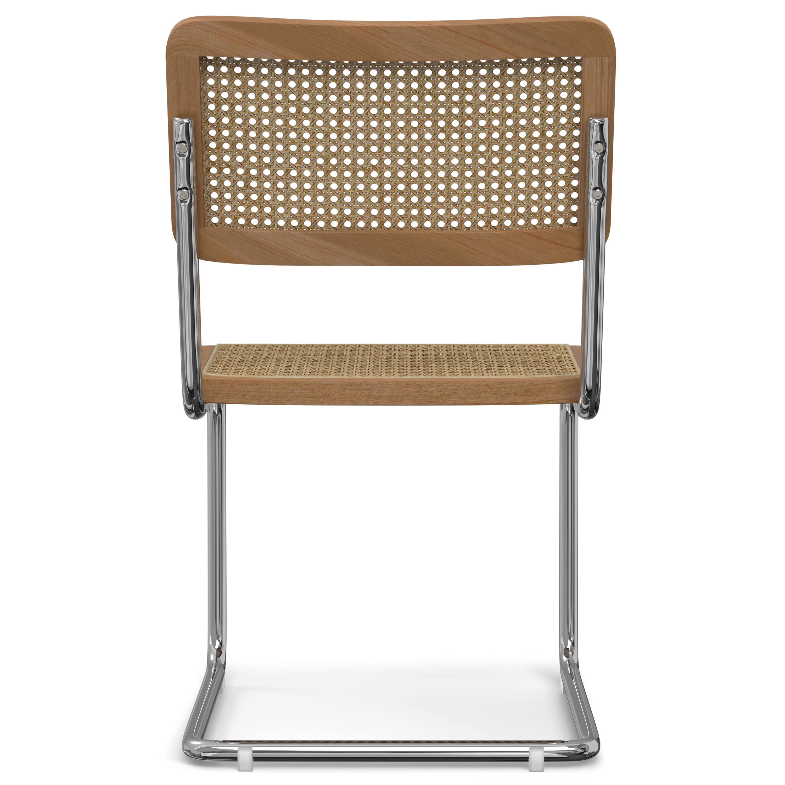 Back. Simpli Home - Madalyn Dining Chair (Set of 2) in Natural Rattan - Natural.