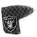 Alt View 2. Team Golf - Las Vegas Raiders Quilted Blade Putter Cover - Multicolor.