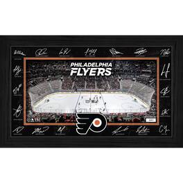 Highland Mint - Philadelphia Flyers 2025 Signature Rink Framed Art - Multicolor