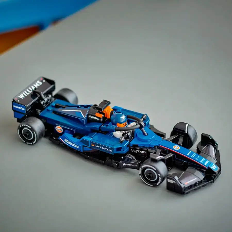 LEGO Speed Champions Williams Racing FW46 F1 Race Car Toy Building Set ...